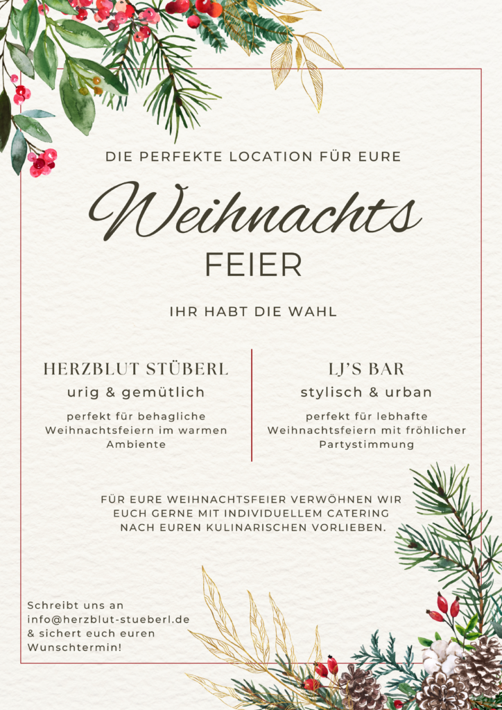 Flyer Weihnachtsfeier